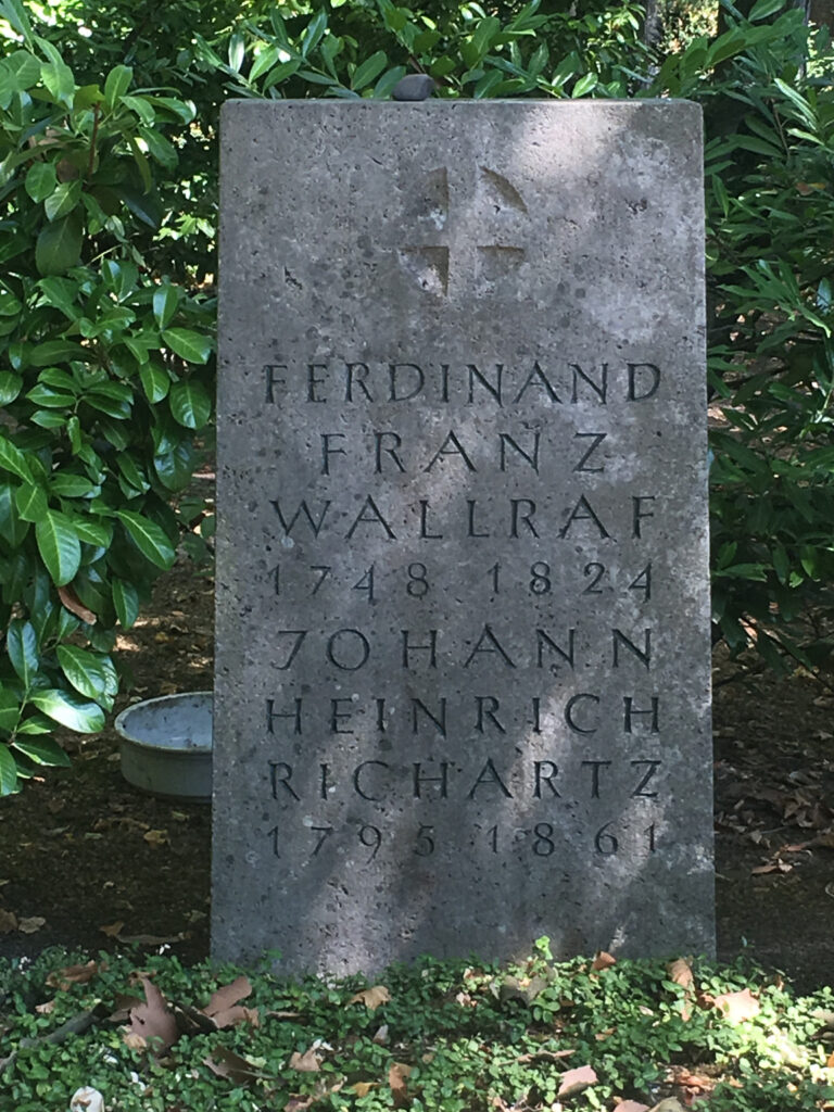 Franzosen in Köln: Grab von Wallraf